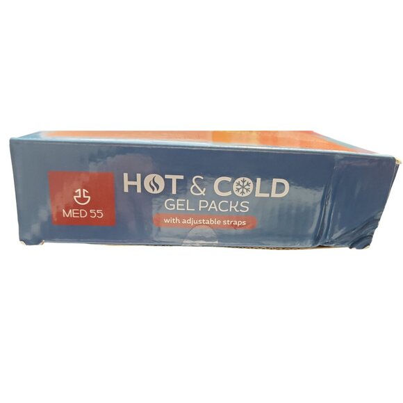 Med 55 Hot & Cold Gel Pack L With Adjustable Straps For Pain Relief - Picture 10 of 11